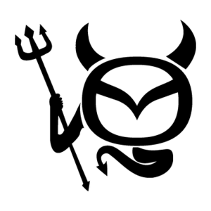 dekaler mazda  diable logo