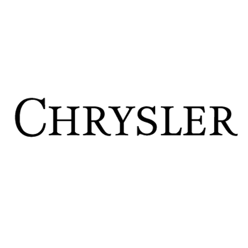 Chrysler dekaler 2st sticker logotyp klistermärken
