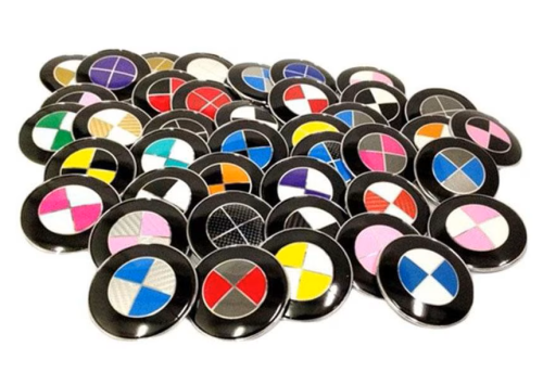 Logo dekaler till bmw emblem centrumkåpor