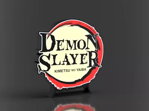 Demon Slayer nattlampa led belysning