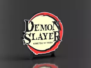Demon Slayer nattlampa led belysning