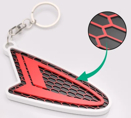 Diahatsu nyckelring nyckelhänge 3d