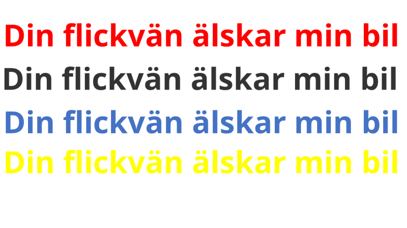 din flickvän älskar min bil dekal sticker