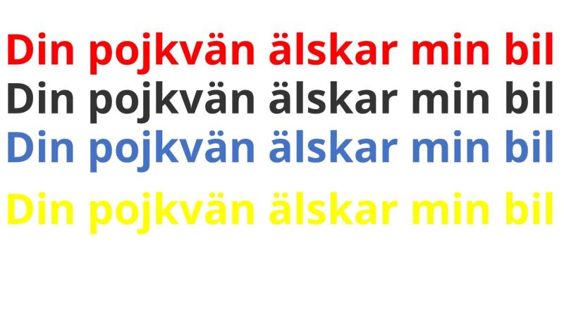 din pojkvän älskar min bil