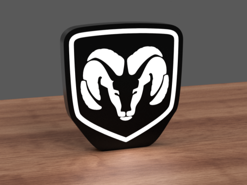 Dodge nattlampa led belysning lampa