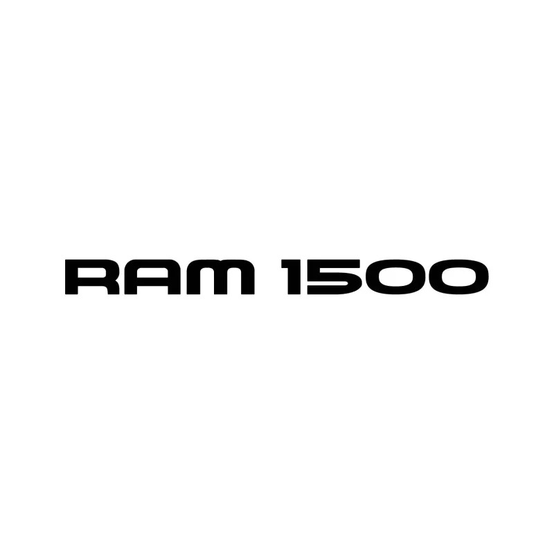 Dodge ram 1500 dekaler 2st sticker