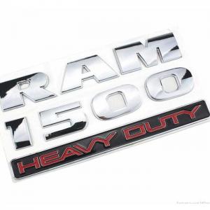 dodge ram 1500 heavy duty silver emblem