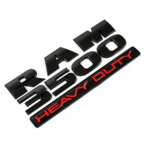 dodge ram 3500 heavy duty svart emblem