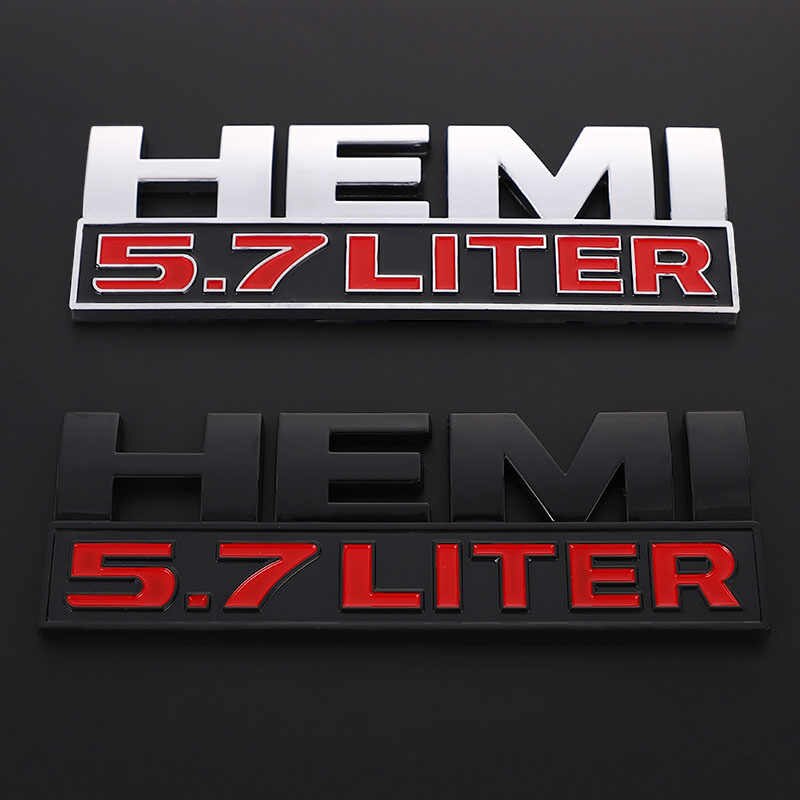 Dodge RAM HEMI 5.7 liter emblem till bilen