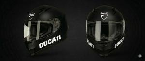 Ducati dekal sticker. Slitstark vinyl 2-pack dekaler