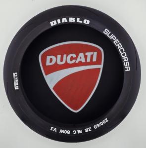 Ducati-logotyp förvaringsbox i form av däck