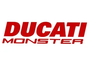 Ducati monster dekal sticker. 2-pack dekaler