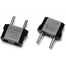 Rese adapter 2-pack USA China till EU kontakt