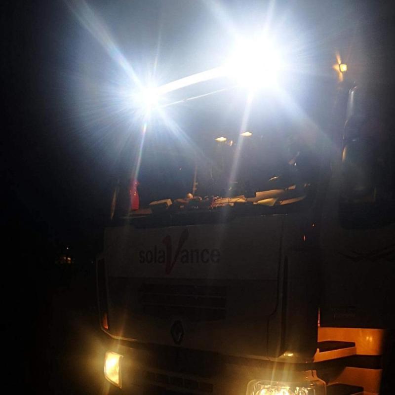 extraljus ramp 42 tum till bilen lastbilen husbilen