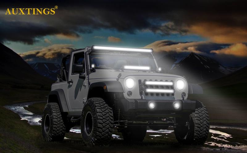 extraljus ramp led bar till bilen jeep dodge