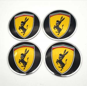 fake ferrari emblem med en åsna