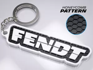 Fendt logo nyckelring | 3D Nyckelhänge