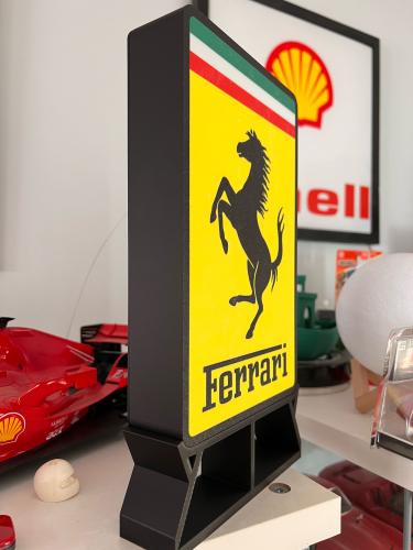 Ferrari nattlampa natt lampa till garaget