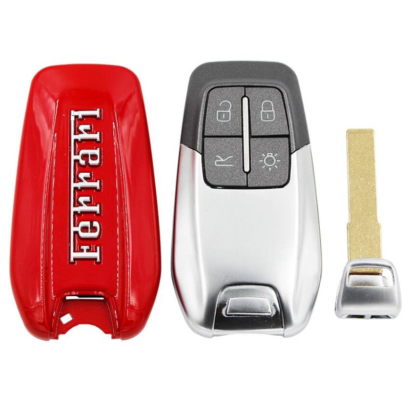 Ferrari nyckelskal bilnyckel larmdosa 4 knappar