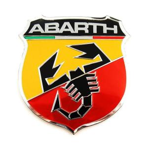 FIAT ABARTH logo emblem märke till bilen