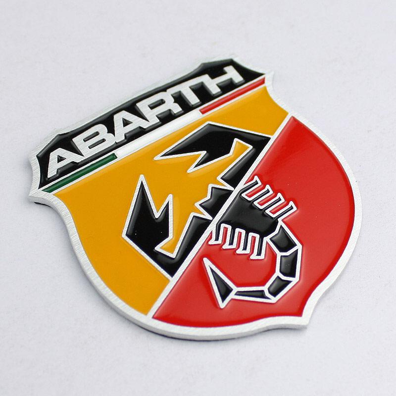 fiat abarth logo emblem emblem skarmarna