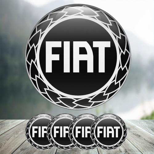 fiat logo emblem  fälgarna 56 mm