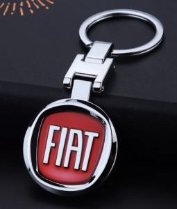 Fiat logo nyckelring nyckelhänge