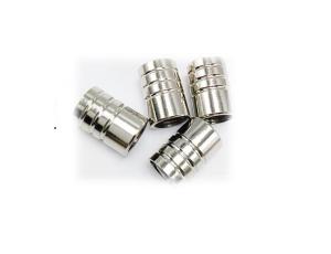 Fiat ventilhattar ventillock till bilen svart silver