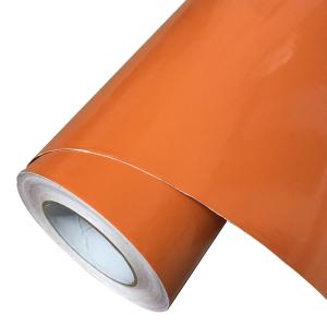 folie vinyl i orange färg