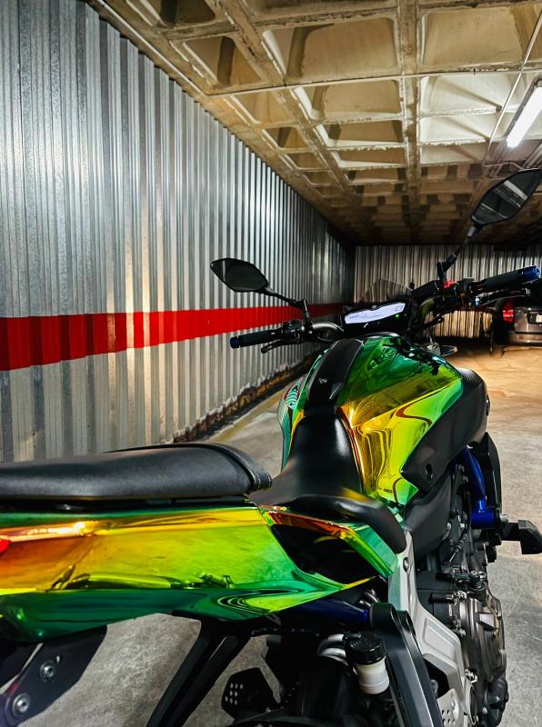 foliering av motorcykel