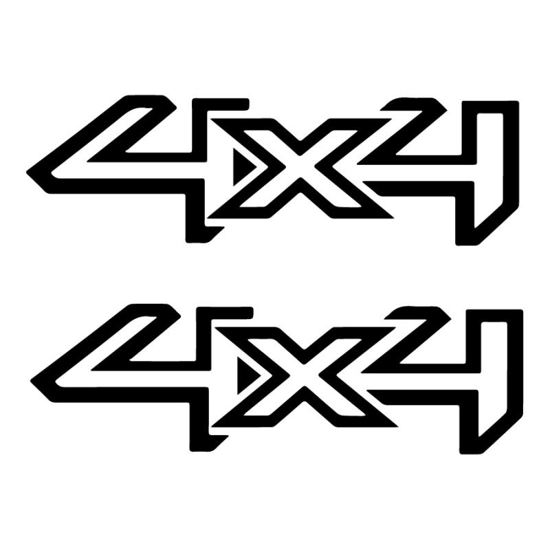 Ford 4X4 dekal 2st dekaler sticker