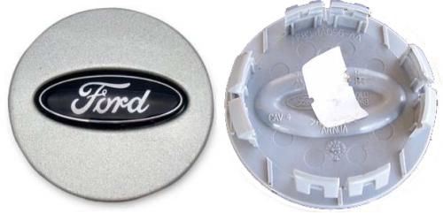Ford centrumkåpor original navkåpor silver