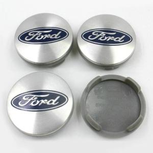 Ford centrumkåpor original navkåpor silver