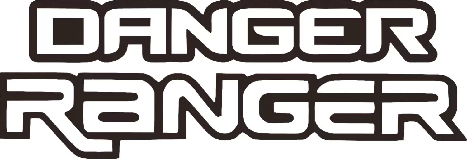 Ford Ranger Danger dekaler till bilen 2st