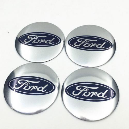 ford hjulnav  emblem i silver