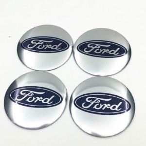 Ford märke hjulnav emblem. 4-pack 56, 65 mm
