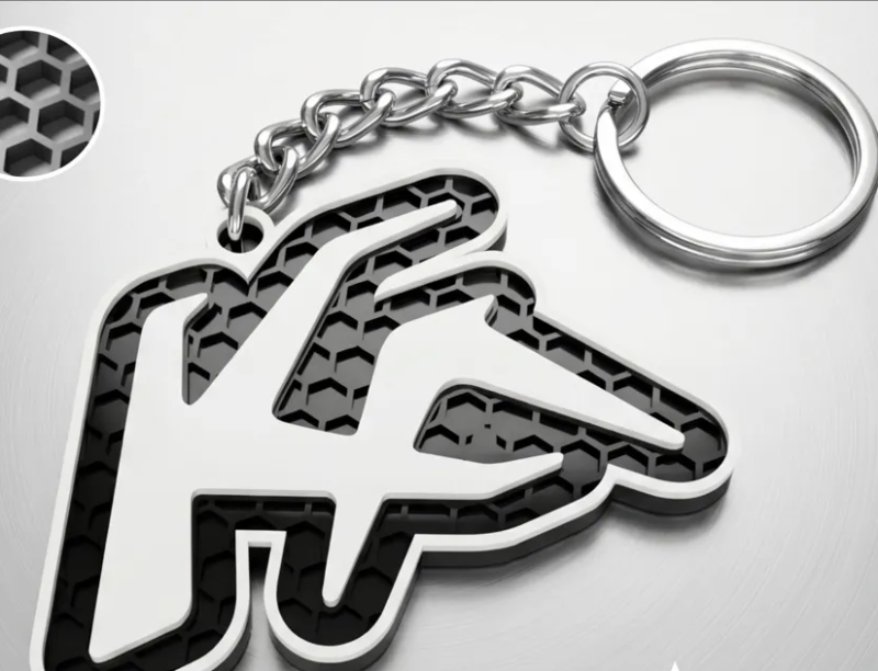 Ford KA logotyp nyckelring | 3D Nyckelhänge