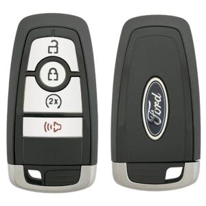 ford larmdosa smart nyckel 4 knappar