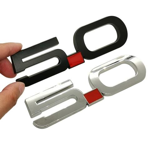 ford mustang 5-0 emblem till skärmarna