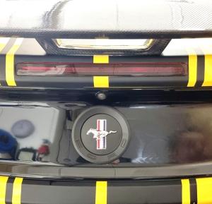 ford mustang baklucka emblem