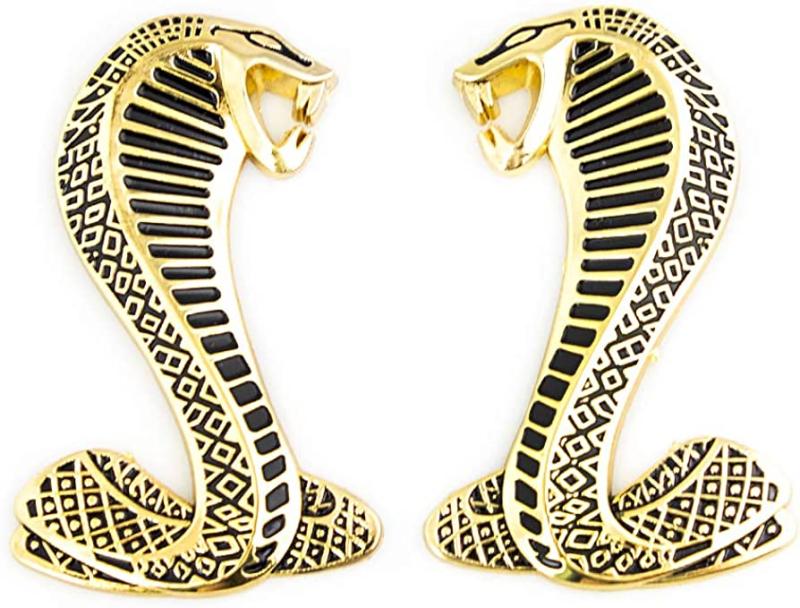 ford mustang cobra snake emblem till skarmarna