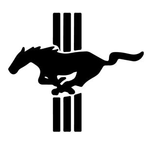 ford mustang dekal stickers