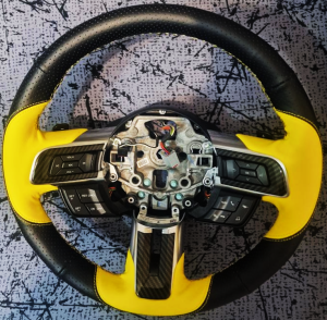 ford mustang rattläder rattskydd