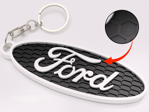 Ford nyckelring nyckelhänge alla färger