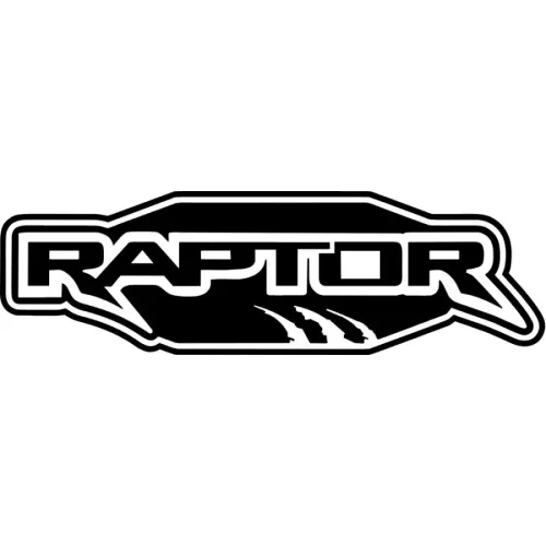Ford Raptor bed dekaler 2st sticker