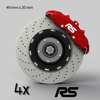 ford s logo dekaler till bromsarna