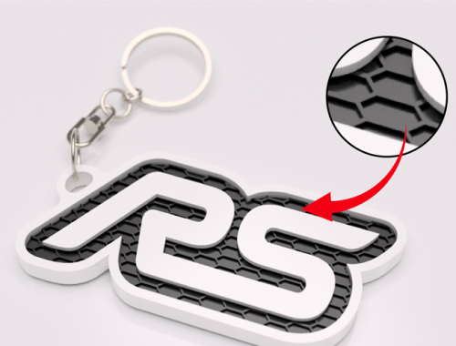 Ford RS nyckelring nyckelhänge 3d