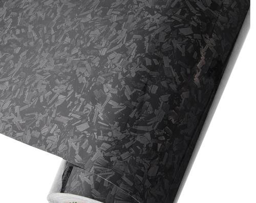 Forged carbon matt kolfiber vinyl folie 1,5M