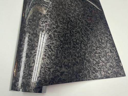 forged kolfiber vinyl dekal