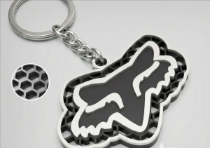 Fox Racing nyckelring nyckelhänge 3d design